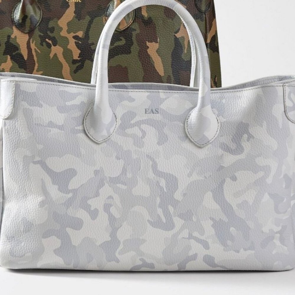 Mark & Graham Elisabetta Slouch Handbag in Camo - Picture 6 of 14